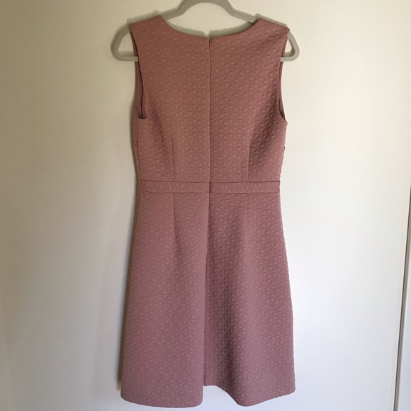 J. Crew Light Pink Mauve Shift Dress Size 6 - Picture 8 of 9